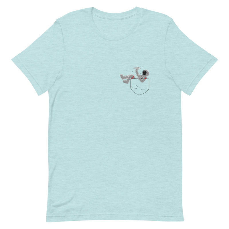 Astronaut Pocket Design T-Shirt