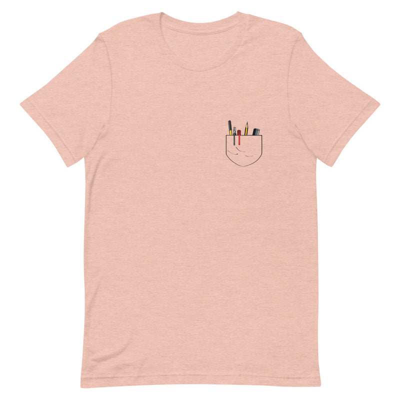 Elegant Pocket Design T-Shirt