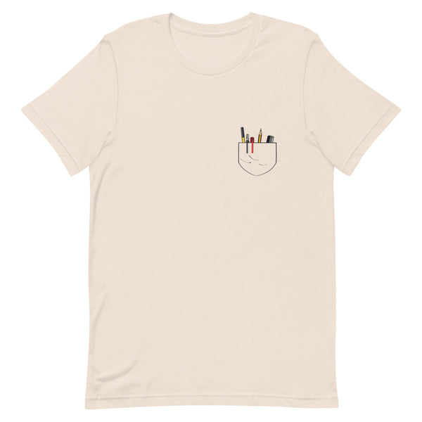 Elegant Pocket Design T-Shirt