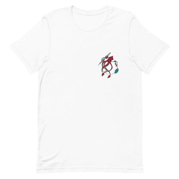 Octopus Pocket Design T-Shirt