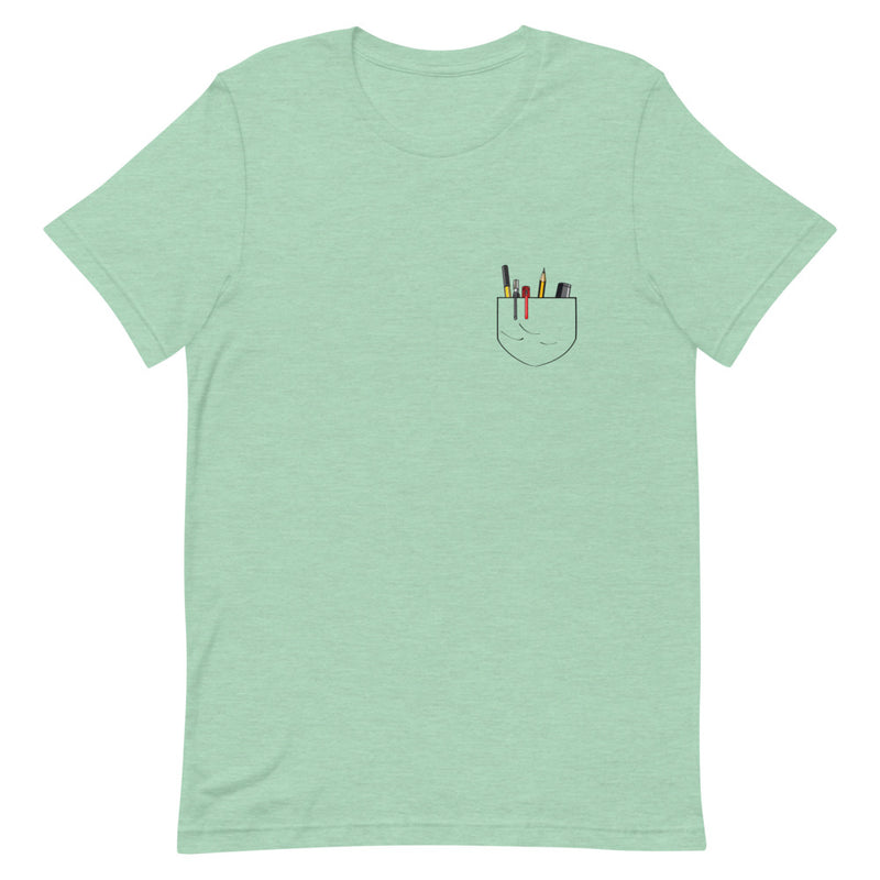 Elegant Pocket Design T-Shirt
