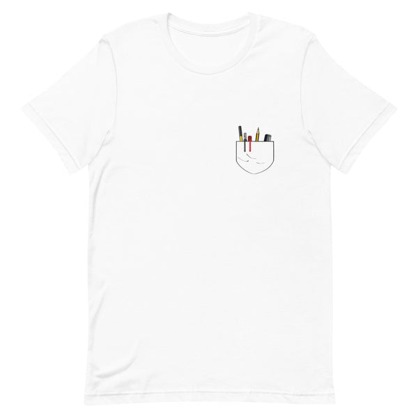 Elegant Pocket Design T-Shirt