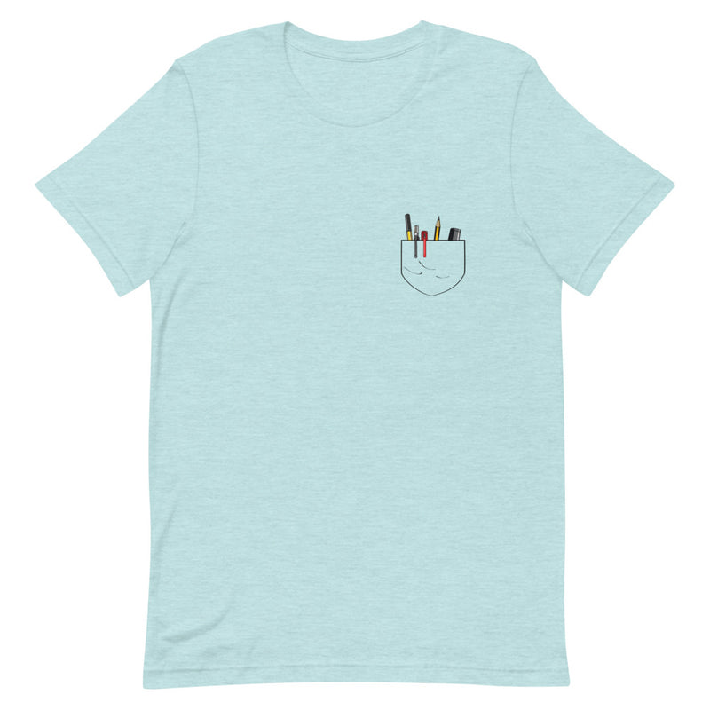 Elegant Pocket Design T-Shirt