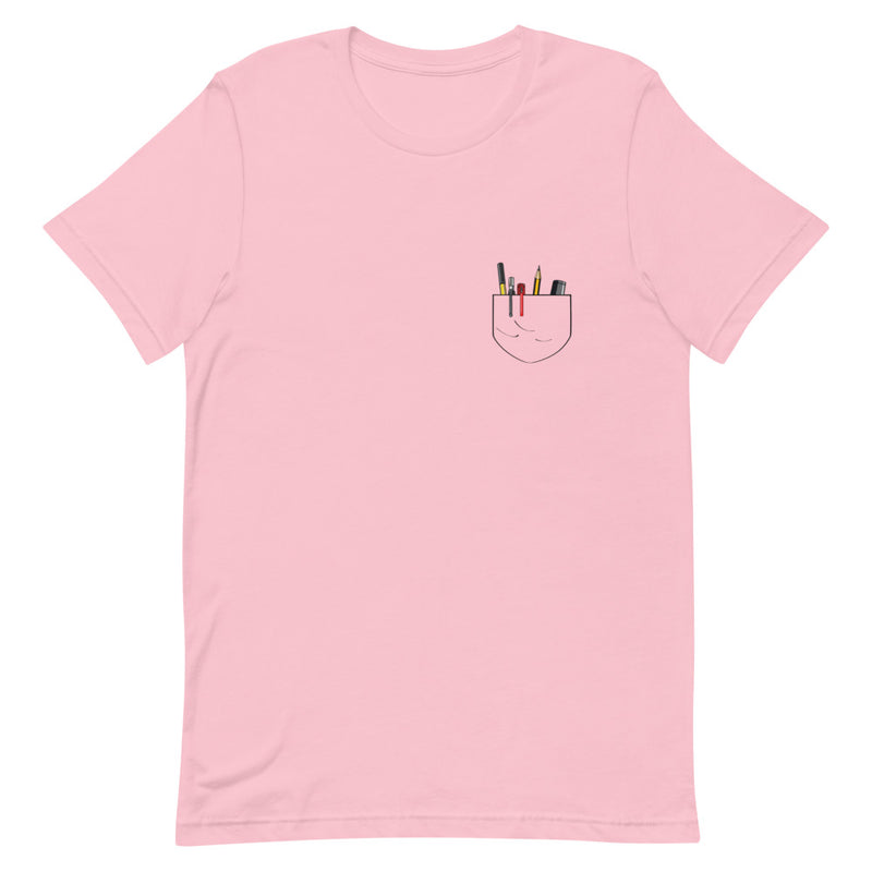 Elegant Pocket Design T-Shirt